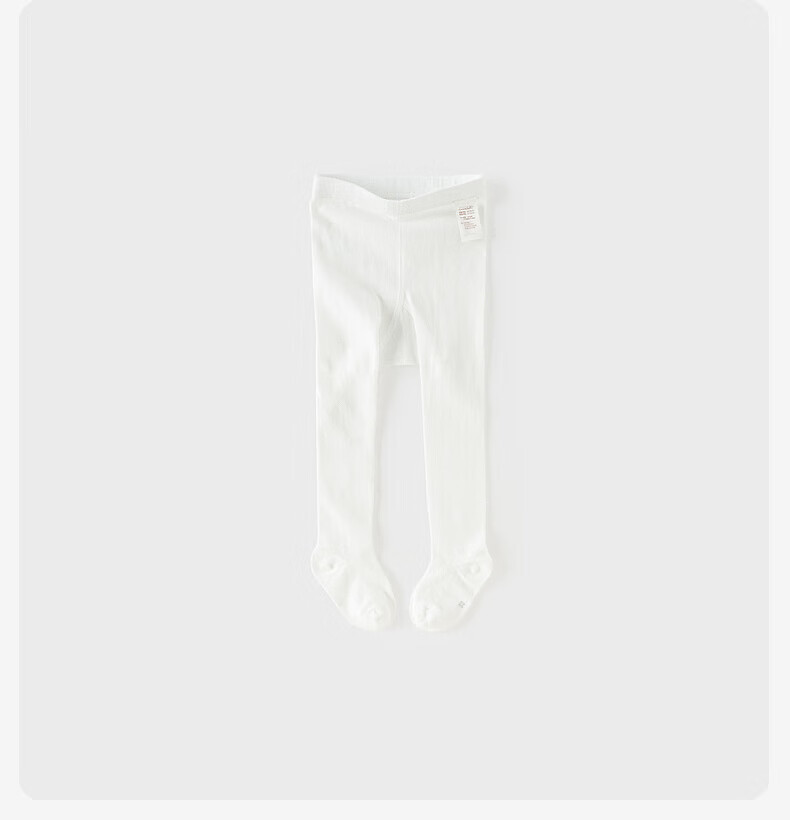 DAVE & BELLA Girls Lightweight Summer Tights White Knitted Leggings for Kids 11